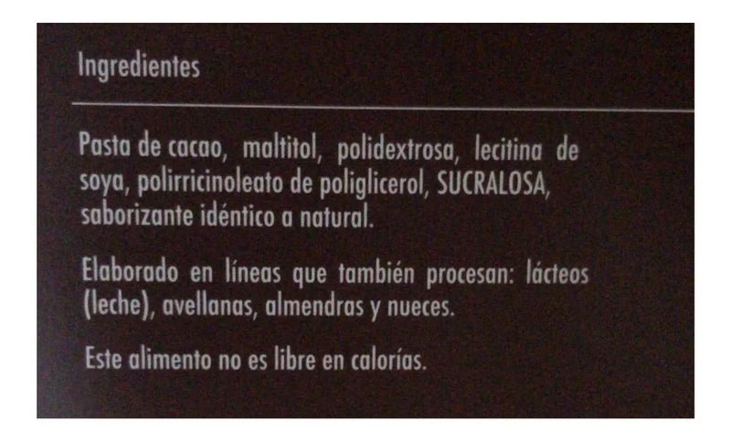 COBERTURA NEUCOBER 60% sin azúcar 1 KG